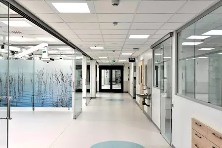 Pohjois-Karjalan keskussairaalan laajennus Gyproc