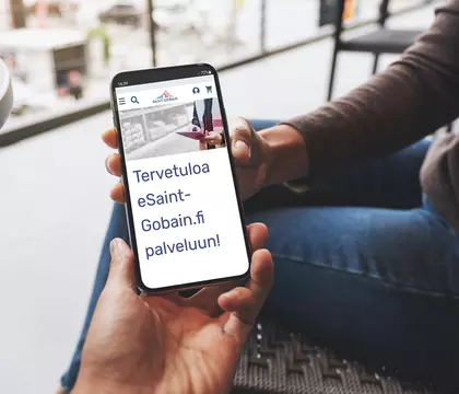 eSG mobiilipalvelukanava sopimusasiakkaille Saint Gobain