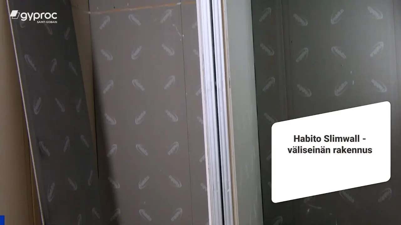 Habito SlimWall -väliseinäjärjestelmän rakennus thumbnail
